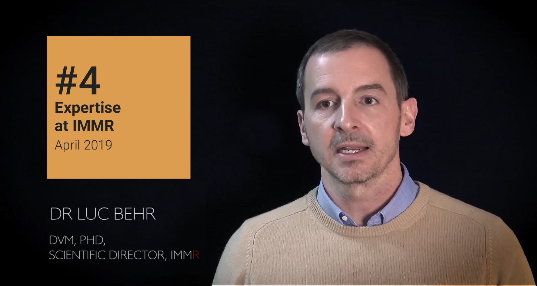 DR Luc BEHR - IMMR